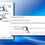 Run disk scan