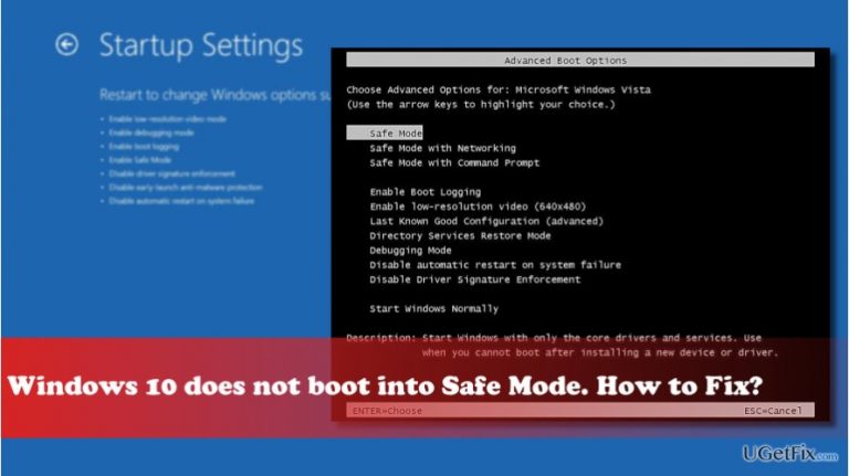 How to Fix Not Working Safe Mode on Windows 10?