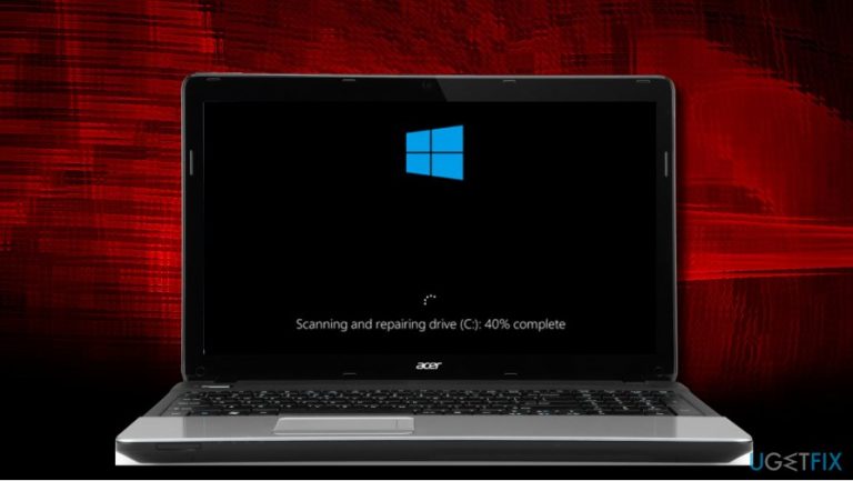 How to fix “Scanning and repairing drive” stuck on Windows 10?