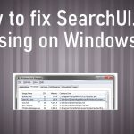 Searchui exe missing fix