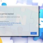 Server dns address could not be found
