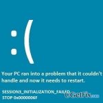 Session3 initialization failed