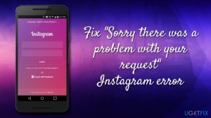 Sorry there was a problem with your request error fix