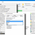 Speed up downloads folder opening