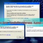 Spooler subsystem app error