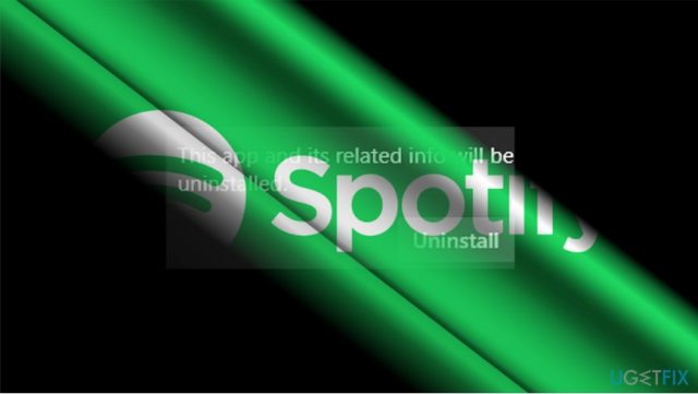 Spotify uninstall