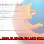 Ssl error rx record too long fix