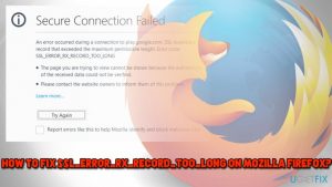 Ssl error rx record too long fix