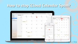 Stop icloud calendar spam