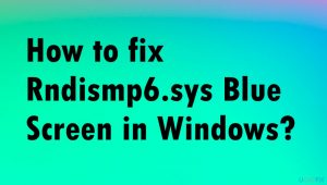 Sys blue screen error windows