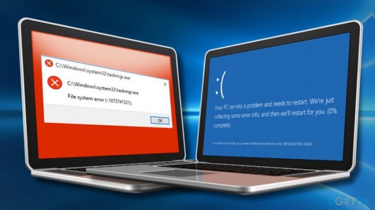 How to fix File System Error 1073741515 in Windows 10?