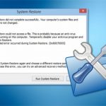 System restore error 0x80070005 fix