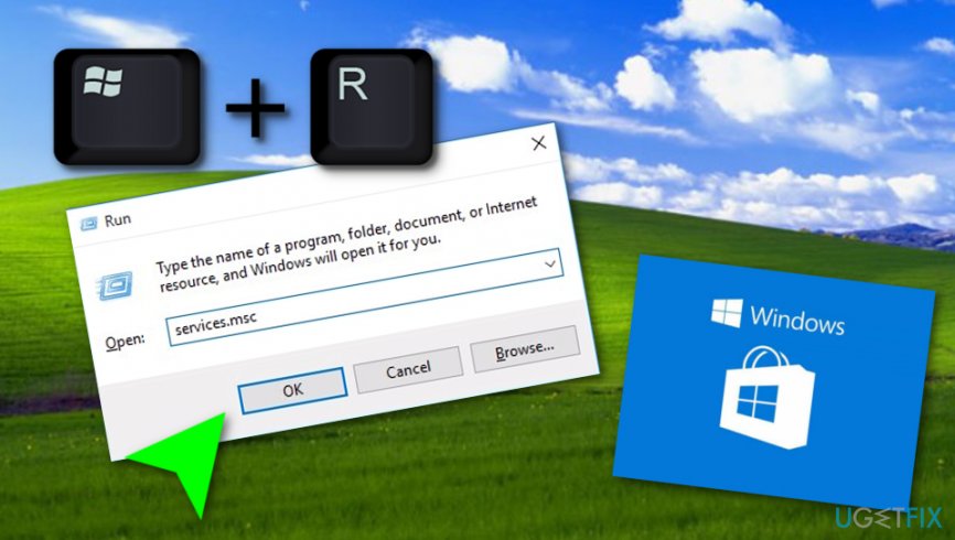Set Windows Store Startup type automatic to fix
