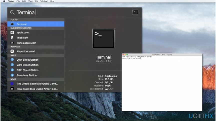 Use terminal to force empty trash on Mac