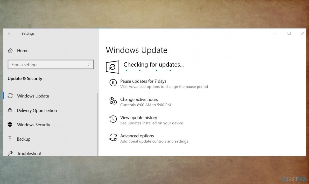 Windows update install