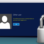 The referenced account is currently locked out