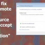The remote device cannot connect fix