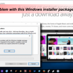 There is a problem with this windows installer package