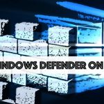 Turn windows defender on or off