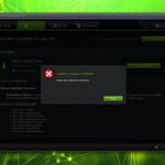 Unable to connect to nvidia