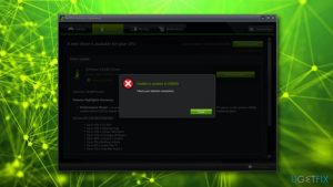 Unable to connect to nvidia