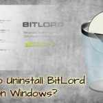 Uninstall bitlord on windows