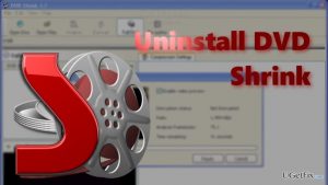 Uninstall dvd shrink