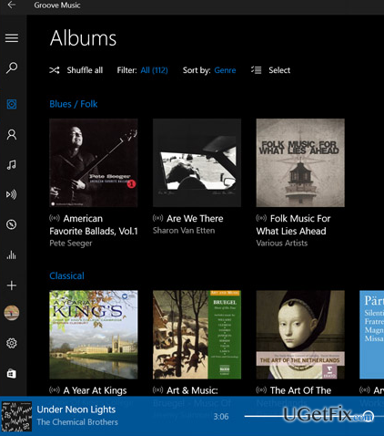 fully uninstall Groove Music app on Windows