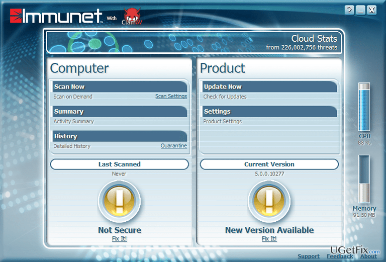 How to Uninstall Immunet  on Windows OS?