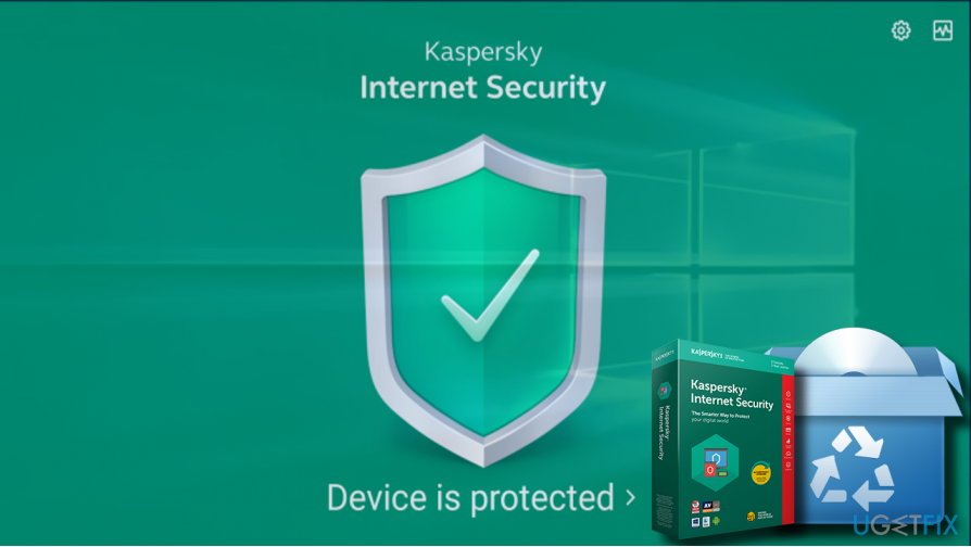 Uninstall Kaspersky Internet Security