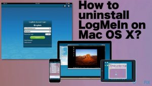 Uninstall logmein on mac os