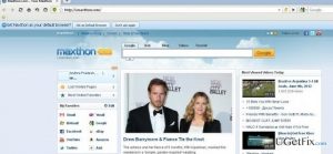 Uninstall maxthon browser
