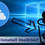 Uninstall onedrive