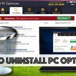Uninstall pc optimizer