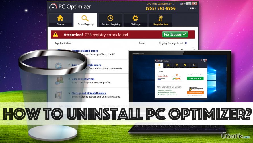 Uninstall PC Optimizer