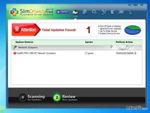 Uninstall slimdrivers