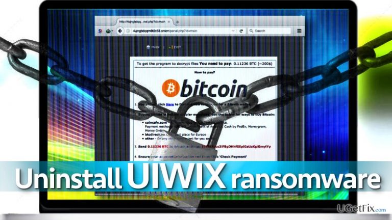 How to Uninstall UIWIX Ransomware?