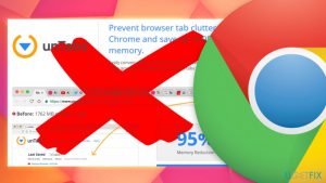 Uninstall untabs from google chrome