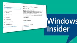 Uninstall windows insider