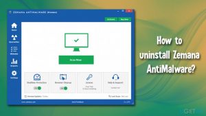 Uninstall zemana anti malware