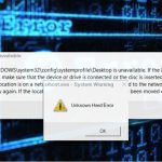 Unknown hard error