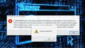 Unknown hard error