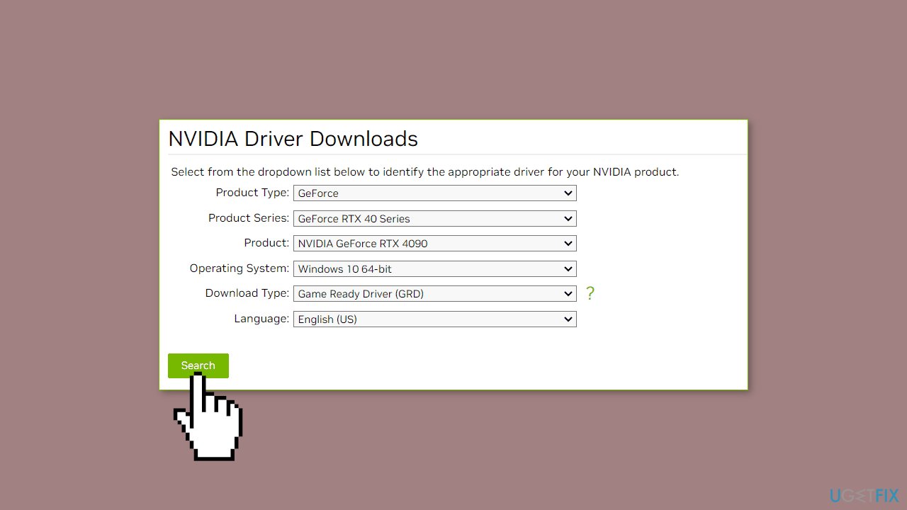 Update NVIDIA Display Adapter Driver