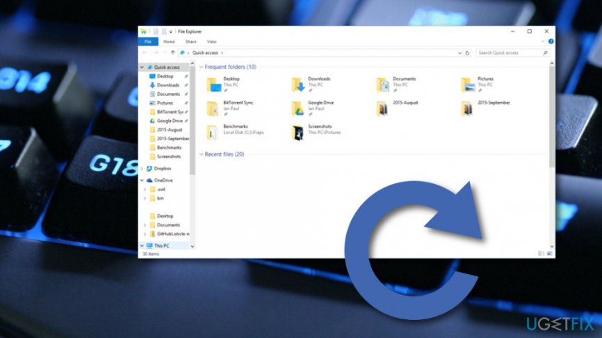 Use File Explorer to fix Windows Upgrade Assistant bug when installing Creators Update