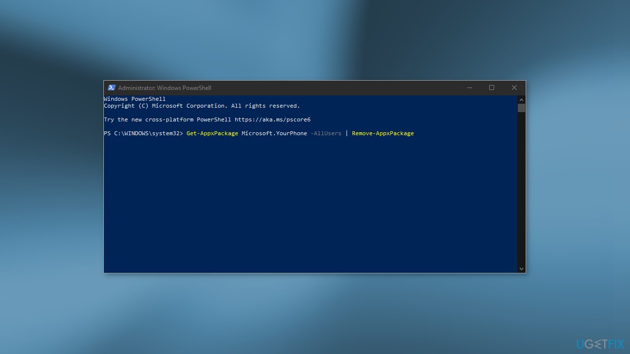 Use PowerShell to Disable Your Phone