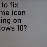 Volume icon missing on windows fix