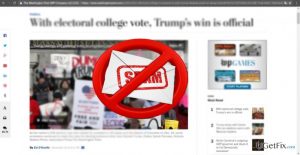 Washington post spam