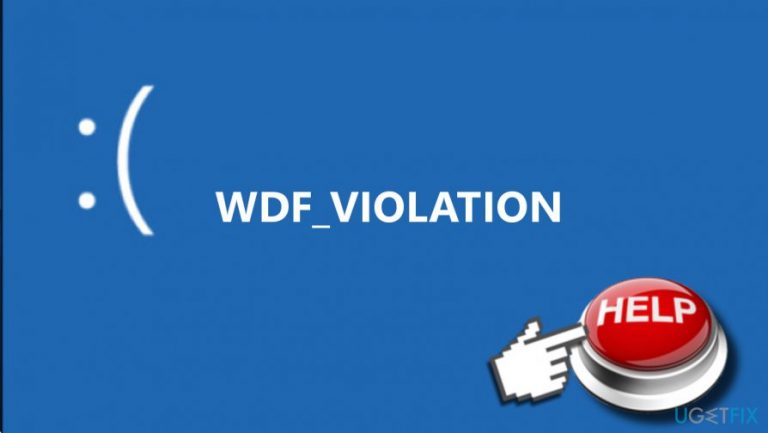 How to fix WDF_VIOLATION BSOD on Windows?