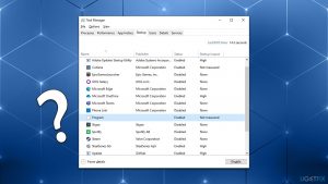 What is program entry in task manager and how to remove it
