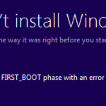 Windows 10 0xc1900101 0x30018 error